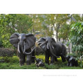 Bronze decoration large garden elephant metal sculpture